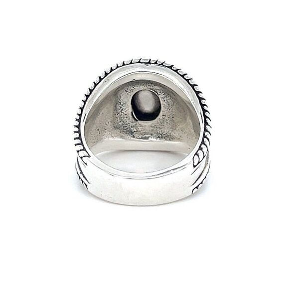 Sterling Silver 925 Purple Amethyst Ring - Picture 7 of 9